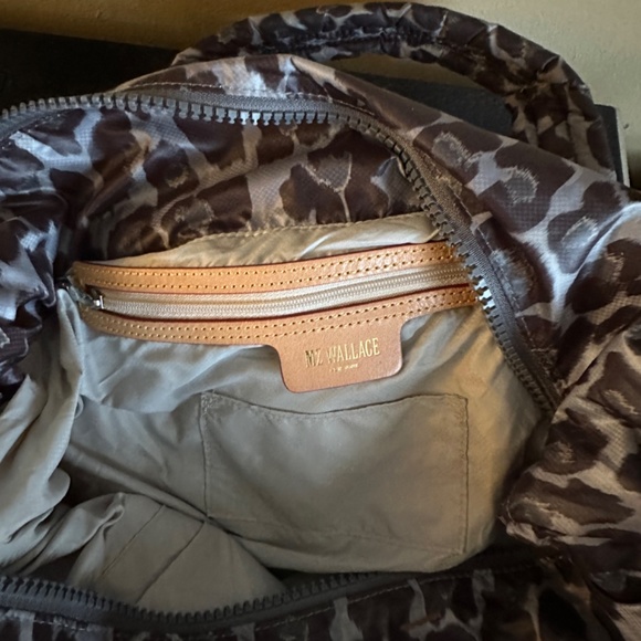 MZ Wallace Medium Metro Tote Animal Print Leopard - Picture 5 of 6